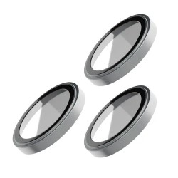 Protetor de Vidro da Câmera Traseira para Apple iPhone 15 Pro/15 Pro Max Cinza Protetor de Vidro da Câmera Traseira para Apple iPhone 15 Pro/15 Pro Max Cinza